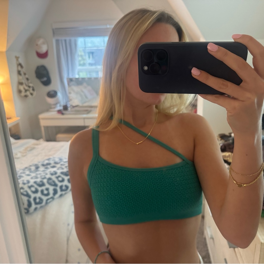 Urban Outfits Green Bra Top